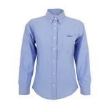 Light blue oxford shirt with embroidery BYBP