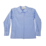 Light blue peter pan blouse for girls