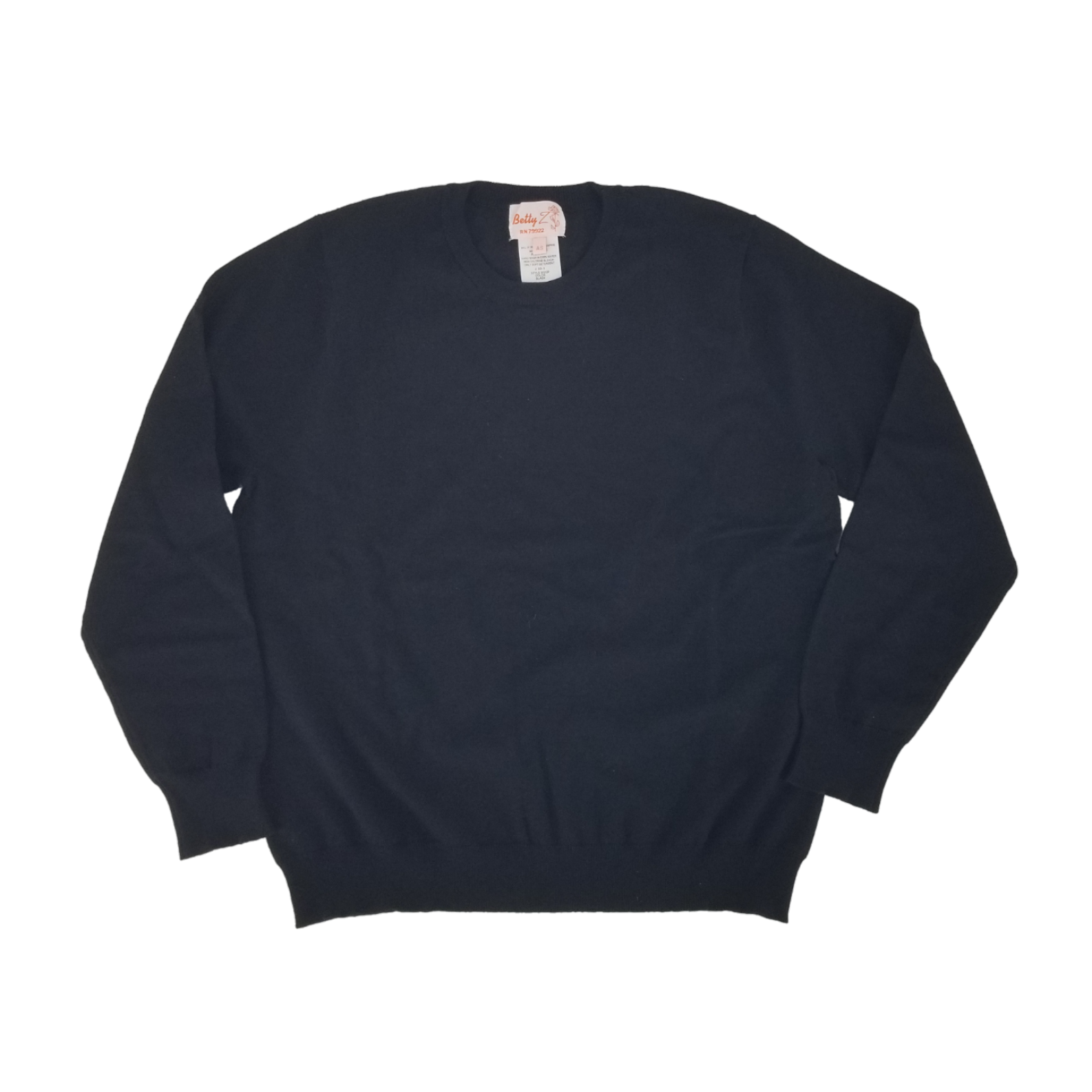 CREW-NECK S/S SWEATER / BLACK サイズ5 Viscose Crew Neck Sweater Black 302CP – Fraylich School Uniforms