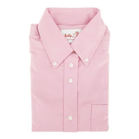 betty z - pink oxford blouse - long sleeves - girls school uniform