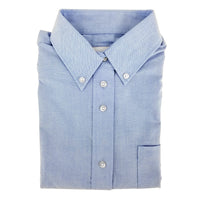 betty z - light blue oxford blouse - long sleeves - girls school uniform