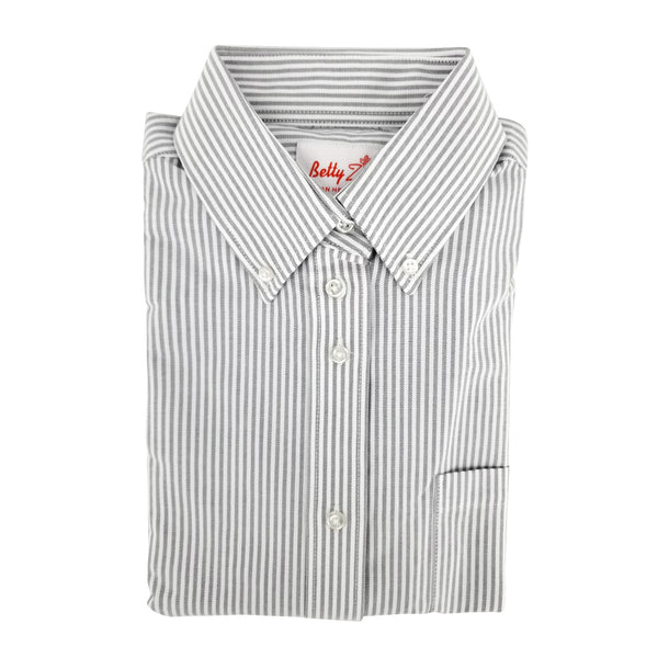 GREY Stripe Shirt For Girls - 6242 GREY Stripe / 22 Youth GREY Stripe Shirt For Girls - 6242 GREY Stripe / 22 Youth