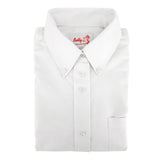 betty z - white oxford uniform blouse - long sleeves - girls school uniform