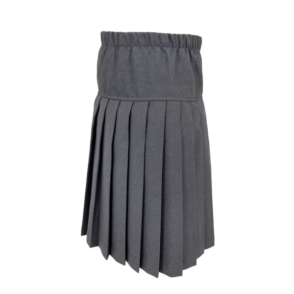 Yoke Skirt Grey Wool