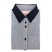 Camisa de rayas de dos tonos para niñas - 6229 