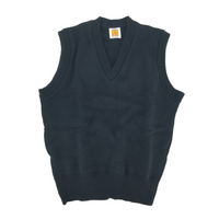 School apparel a+ - navy - v neck - vest - 100% acrylic - school uniform - style 6600