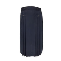 Navy Poly Skirt Style 8711