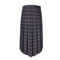 betty z plaid box pleated uniform skirt