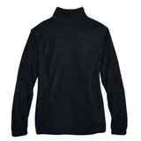 Black Zip up 100% Polyester Fleece without hood - M990W Ladies